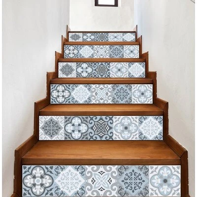 Trapstickers Keramiektegels (6 Stroken) 1 Trapstickers Keramiektegels (6 Stroken)