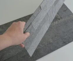 Steenstrip 3D Met Kleeflaag Natuursteen Antraciet 5 Steenstrip 3D Met Kleeflaag Natuursteen Antraciet -Plakfolieweb Shop 1756196125