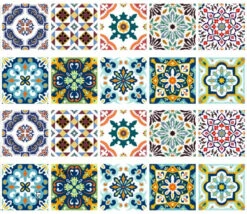 Tegelstickers Arabisch 10 Stuks (10x10cm)