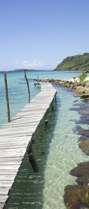 SALE: Deursticker Steiger Bij Blauw Water 65x163cm (BxL) 1 SALE: Deursticker Steiger Bij Blauw Water 65x163cm (BxL)