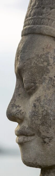 SALE: Deursticker Boedha Close Up 50x205cm (BxL)