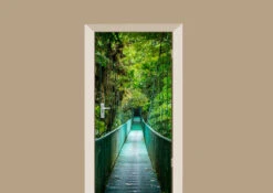 Deursticker Loopbrug