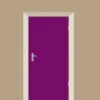 Deursticker Hoogglans Paars