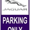 Sticker Parking Only Jaguar