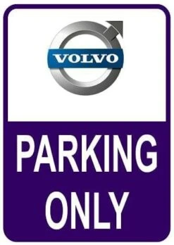 Sticker Parking Only Volvo