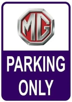 Sticker Parking Only MG