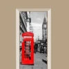 Deursticker Londen Telefooncel