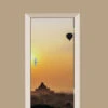 Deursticker Luchtballon