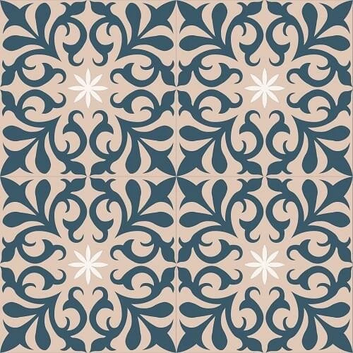 Tegelstickers Arabische Tegels Aleppo C1 2 Tegelstickers Arabische Tegels Aleppo C1 - Afbeelding 2