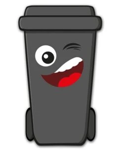 Containersticker Gezicht: Rik De Klikosticker