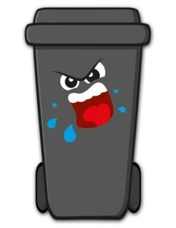 Containersticker Gezicht: Eric De Klikosticker