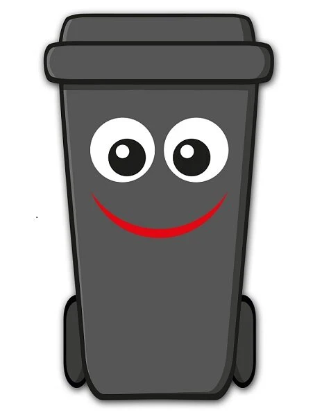 Containersticker Gezicht: Fred De Klikosticker 1 Containersticker Gezicht: Fred De Klikosticker