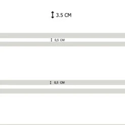 Raamfolie Structuur Voor HR++ Glas (90cm) 6 Raamfolie Structuur Voor HR++ Glas (90cm) -Plakfolieweb Shop 1968886464