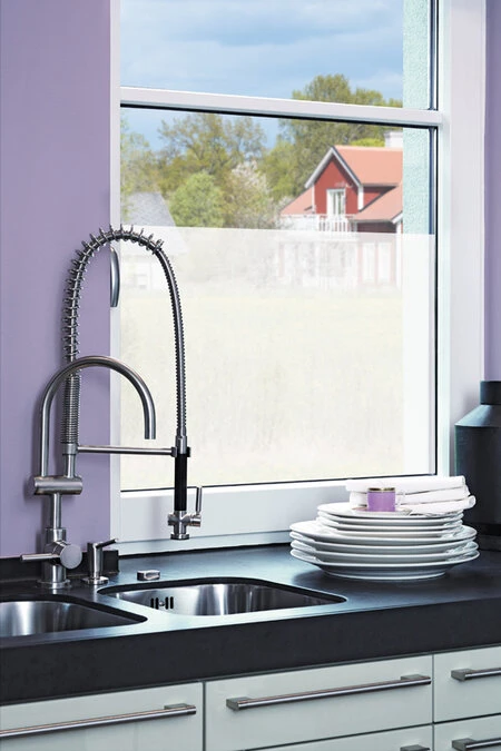 Raamfolie Zelfklevend Melkglas (90cm) 2 Raamfolie Zelfklevend Melkglas (90cm) - Afbeelding 2