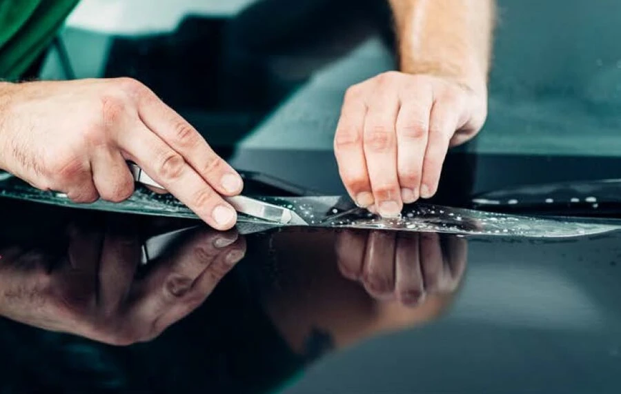 Beschermfolie Auto Mat 152cm 2 Beschermfolie Auto Mat 152cm - Afbeelding 2