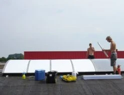 Zonwerend Raamfolie Dakkoepel, Lichtstraat, Polycarbonaat (101cm) -Plakfolieweb Shop 1971222687 1