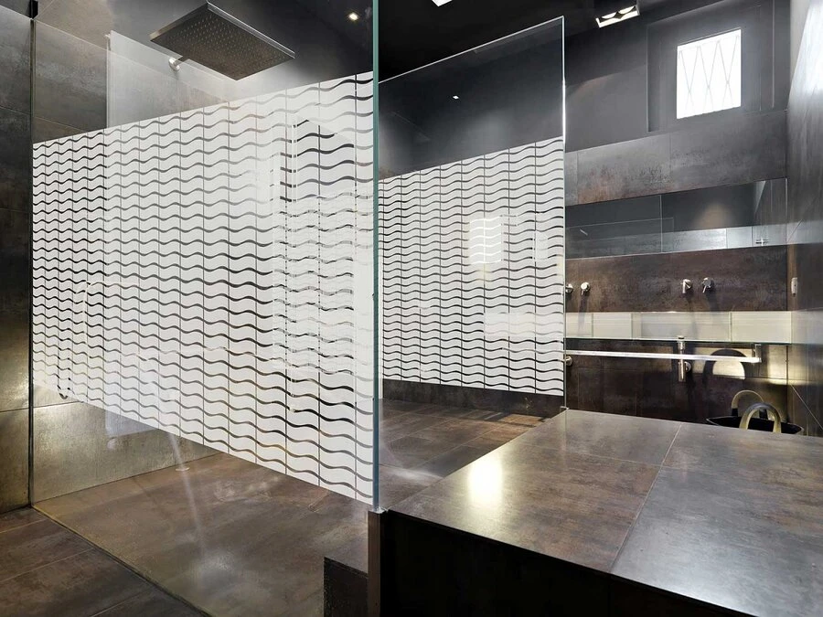 Raamfolie Wave Voor HR++ Glas (90cm) 2 Raamfolie Wave Voor HR++ Glas (90cm) - Afbeelding 2