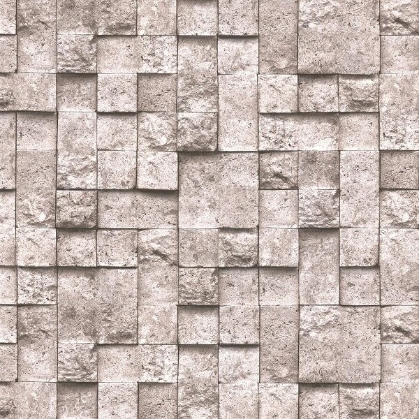 Plakfolie Stenen Grijs Mat (122cm Breed) 1 Plakfolie Stenen Grijs Mat (122cm Breed)