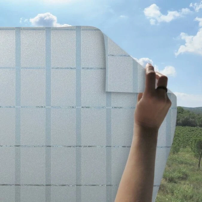 Statisch Raamfolie Hokjes 46cm (geschikt Voor Dubbel, HR+ En HR++ Glas) 1 Statisch Raamfolie Hokjes 46cm (geschikt Voor Dubbel, HR+ En HR++ Glas)