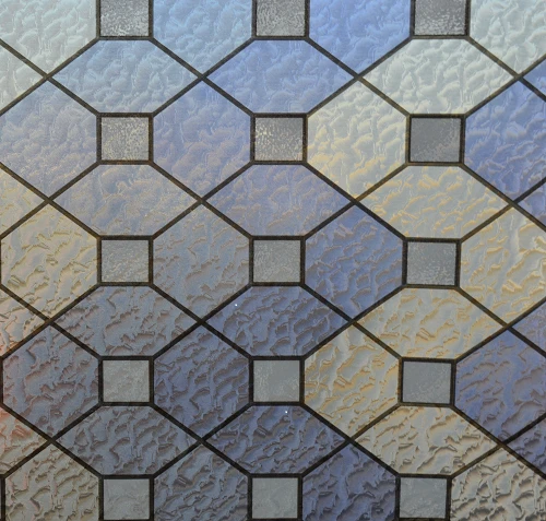 Statisch Raamfolie Glas In Lood Paars/blauw/fluoriet (45cm) 1 Statisch Raamfolie Glas In Lood Paars/blauw/fluoriet (45cm)