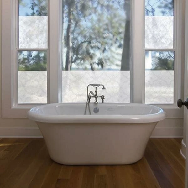 Statisch Raamfolie Rosalie (45cm) 3 Statisch Raamfolie Rosalie (45cm) - Afbeelding 3